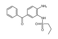 N-(2-amino-5-benzoylphenyl)propane-1-sulphonamide picture