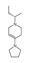 1-(S-sec-butyl)-4-pyrrolidino-3-piperideine结构式