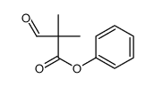 phenyl 2,2-dimethyl-3-oxopropanoate Structure