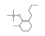 (2-butyl-6-methylcyclohexen-1-yl)oxy-trimethylsilane结构式