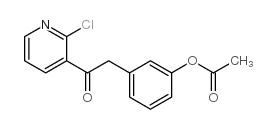 3-acetoxybenzyl 2-chloro-3-pyridyl ketone picture