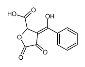 3-[hydroxy(phenyl)methylidene]-4,5-dioxooxolane-2-carboxylic acid Structure