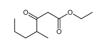 ethyl 4-methyl-3-oxoheptanoate Structure