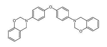 3-[4-[4-(2,4-dihydro-1,3-benzoxazin-3-yl)phenoxy]phenyl]-2,4-dihydro-1,3-benzoxazine Structure