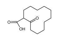 2-oxocyclododecane-1-carboxylic acid结构式