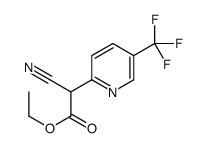 ethyl 2-cyano-2-[5-(trifluoromethyl)pyridin-2-yl]acetate图片