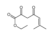 ethyl 6-methyl-2,4-dioxohept-5-enoate Structure
