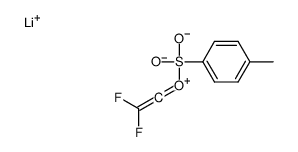 lithium,2,2-difluoroethenyl 4-methylbenzenesulfonate Structure