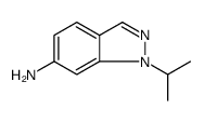 1H-Indazol-6-amine, 1-(1-methylethyl) Structure