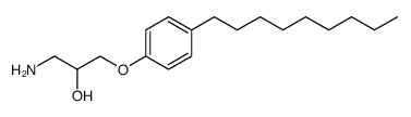 2-Propanol, 1-amino-3-(4-nonylphenoxy)结构式
