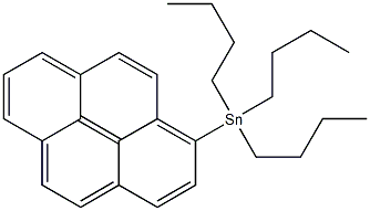 tributyl(pyren-1-yl)stannane Structure