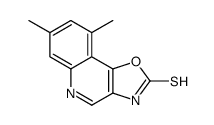 7,9-dimethyl-3H-[1,3]oxazolo[4,5-c]quinoline-2-thione Structure