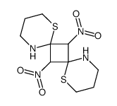 7,14-dinitro-5,13-dithia-1,9-diazadispiro[5.1.58.16]tetradecane结构式