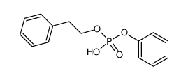 Phenyl-β-phenethyl-phosphat结构式