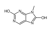 9-methyl-7,9-dihydro-3H-purine-2,8-dione结构式