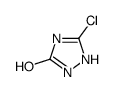 5-氯-2,4-二氢-[1,2,4]三氮唑-3-酮结构式