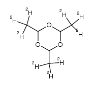 paraldehyde-d9 Structure
