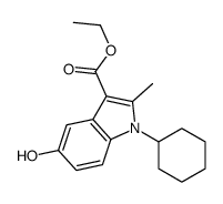 1-环己基-5-羟基-2-甲基-1H-吲哚-3-羧酸乙酯图片