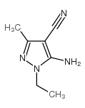 5-AMINO-1-ETHYL-3-METHYL-1H-PYRAZOLE-4-CARBONITRILE图片