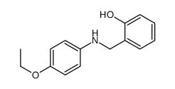 2-[(4-ETHOXY-PHENYLAMINO)-METHYL]-PHENOL结构式