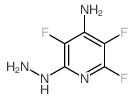 2(1H)-Pyridinone,4-amino-3,5,6-trifluoro-,hydrazone(9CI) Structure