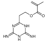 2,4-DIAMINO-6-(METHACRYLOYLOXY)ETHYL-1,3,5-TRIAZINE Structure