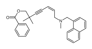 Hydroxy Terbinafine Benzoate structure