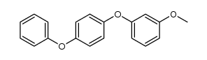 1-(m-Methoxy-phenoxy)-4-phenoxy-benzol结构式