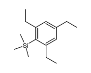 (2,4,6-Triethylphenyl)trimethylsilan结构式