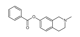 7-Isoquinolinol,1,2,3,4-tetrahydro-2-methyl-,benzoate (6CI) Structure