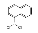 1-dichloroiodanyl-naphthalene Structure