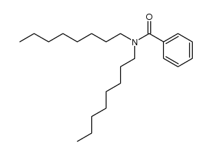 N-benzoyl-n-dioctylamine结构式