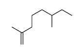 2,6-dimethyloct-1-ene结构式