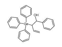 1-phenyl-2-(triphenylgermyl)but-3-en-1-ol结构式