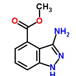 Methyl 3-amino-1H-indazole-4-carboxylate图片