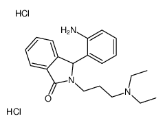 3-(2-aminophenyl)-2-[3-(diethylamino)propyl]-3H-isoindol-1-one,dihydrochloride结构式