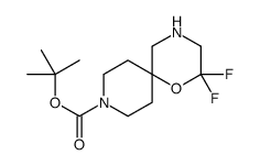 tert-butyl 2,2-difluoro-1-oxa-4,9-diazaspiro[5.5]undecane-9-carboxylate picture