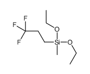 diethoxy-methyl-(3,3,3-trifluoropropyl)silane Structure