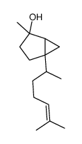 4-methyl-1-(6-methylhept-5-en-2-yl)bicyclo[3.1.0]hexan-4-ol Structure