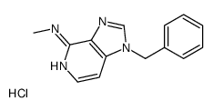 1-benzyl-N-methylimidazo[4,5-c]pyridin-4-amine,hydrochloride结构式