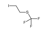 1-Iodo-2-[(trifluoromethyl)sulfanyl]ethane Structure