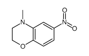 4-methyl-6-nitro-2,3-dihydro-1,4-benzoxazine Structure