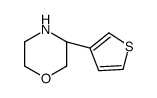 (S)-3-(Thiophen-3-yl)morpholine结构式