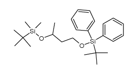 2,2,3,3,5,10,10-heptamethyl-9,9-diphenyl-4,8-dioxa-3,9-disilaundecane Structure