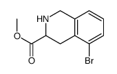 5-BROMO-1,2,3,4-TETRAHYDROISOQUINOLINE-3-CARBOXYLICACIDMETHYLESTER picture