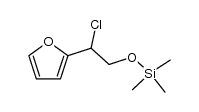 (2-chloro-2-(furan-2-yl)ethoxy)trimethylsilane Structure