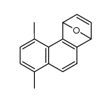 5,8-epoxy-1,4-dimethyl-5,8-dihydrophenanthrene结构式