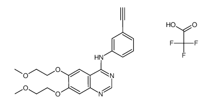 erlotinib trifluoroacetate结构式