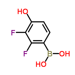 2.3-二氟-4-羟基苯硼酸图片
