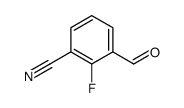2-Fluoro-3-formyl-benzonitrile Structure